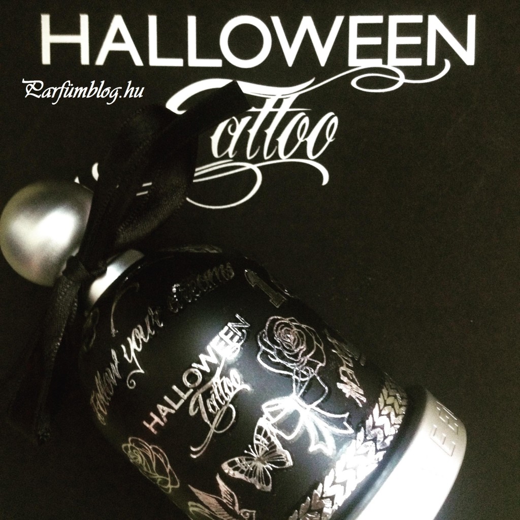 Saját tervezésű Halloween Tattoo parfüm :)